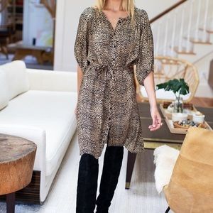 NWT Rare! Emerson Fry Fiona Dress in Cheetah